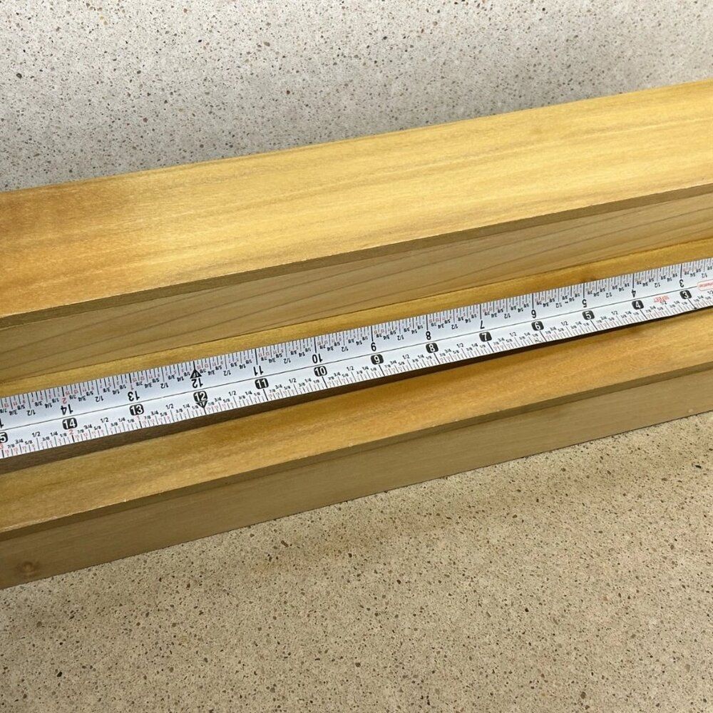 Custom Handmade 2-Tier Riser Display Stand - Spice Rack / Organizer - Solid Wood - Picture 3 of 5